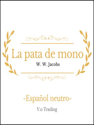 cover image of La pata de mono